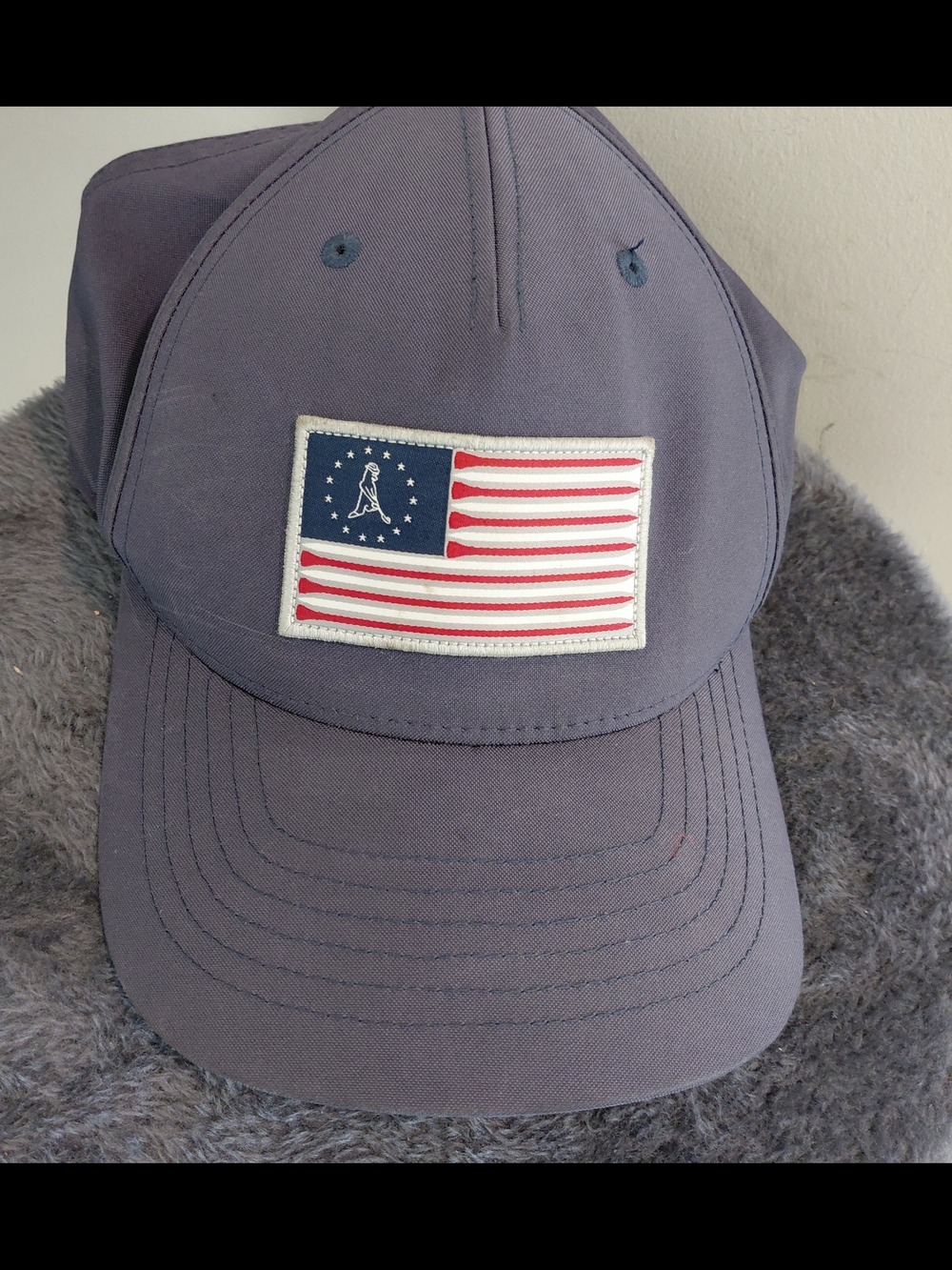 Ping Stars and Tees American Flag Patch Golf Hat - Picture 7 of 7